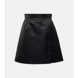 BRAND NEW NINA RICCI DUCHESS SATIN MINI A-LINE SKIRT Size 34 FR. RRP £395. (AO). 10