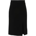 BRAND NEW DOLCE & GABBANA ACETATE KL PENCIL SKIRT W SPLIT SIDE Size 40 IT. RRP £525. (AO). 14