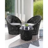 Brand New Santorini Bistro Lounge Set RRP £599. This Santorini Bistro set is complete with 2