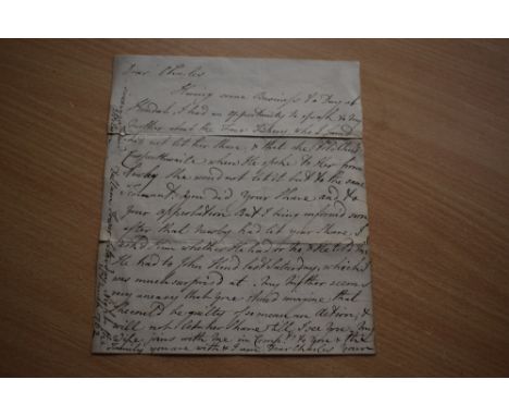 Manuscript. Letter. Dated 1762, to Charles Strickland from E. Wilson of Dallam Tower, regarding Force Fishery. A single sheet