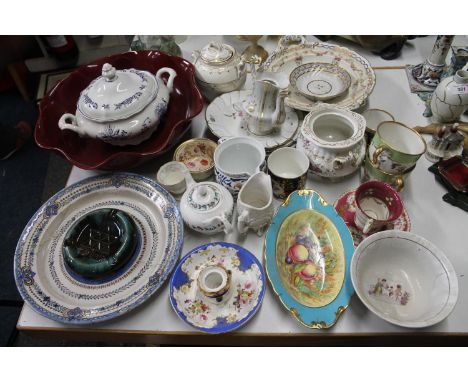 Group of china to include cups, saucers, bowls, etc.&nbsp; 