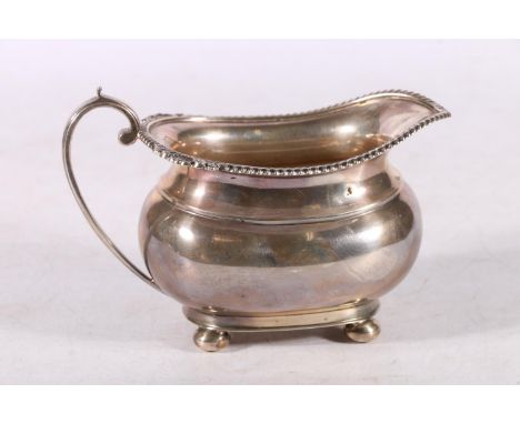 Silver cream jug by Hamilton &amp; Inches, Edinburgh 1929, 182g gross. #21 
