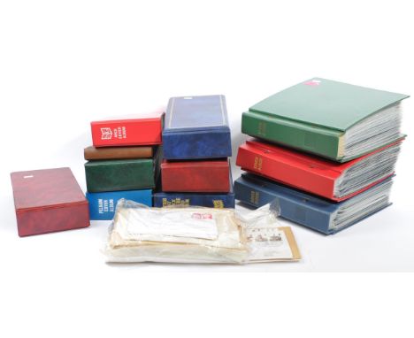 Royal Mail - A collection of vintage 20th century UK Royal Mail first day cover postage stamps. Displayed and collect over el