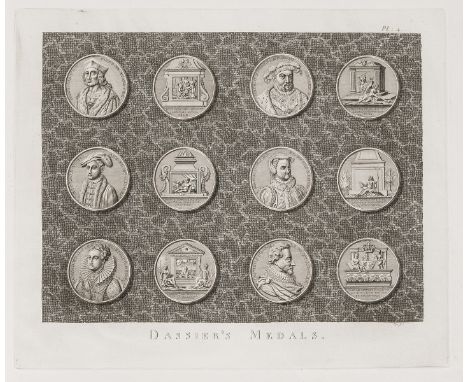 Medals.- Dassier  (John [Jean] &amp; Son, medal makers) An explanation of Dassier's medals of the sovereigns of England, 6 en