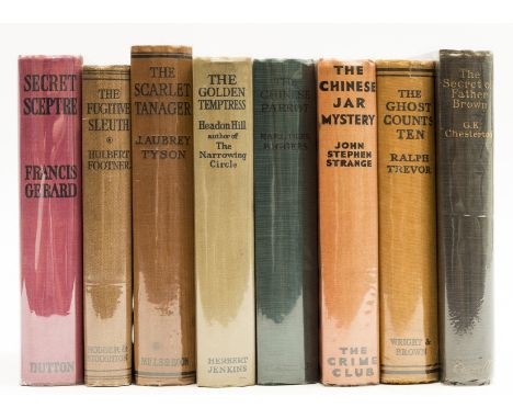 Chesterton (G.K.) The Secret of Father Brown, 1927 § Trevor (Ralph) The Ghost Counts Ten, [1938] § [Tillett (Dorothy Stockbri