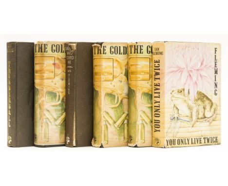 Fleming (Ian) You Only Live Twice, first issue, light browning and tape-staining to endpapers, shelf-lean, jacket spine light