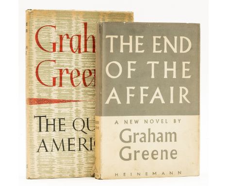 Greene (Graham) The End of the Affair, browning to half-title, ink inscription to endpaper, jacket spine lightly browned, spi