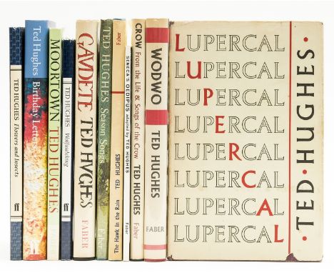 Hughes (Ted) Lupercal, jacket with light browning to spine, spine ends and corners a little chipped, small chip to foot of up
