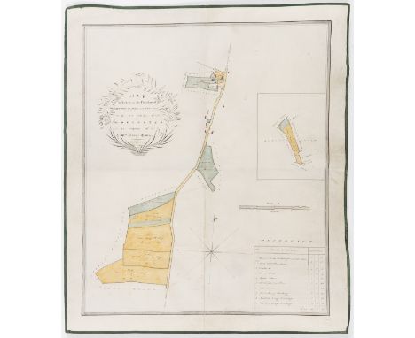 Worcestershire Estate Map.- Ladbury (R., surveyor) Map of Estate in the Parishes of Flyford Flavel and Kington in the County 