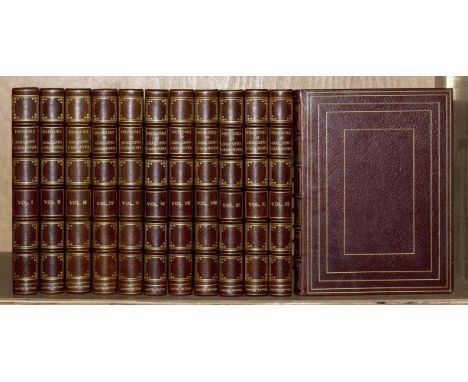 NO RESERVE Bindings.- Casanova di Seingalt (Giacomo) The Memoirs of ..., 12 vol., limited edition, portrait frontispiece, sil