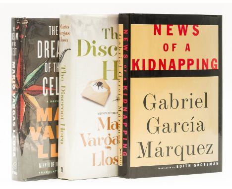 Marquez (Gabriel Garcia) News of a Kidnapping, first edition in English, signed by the author on title, original boards, dust