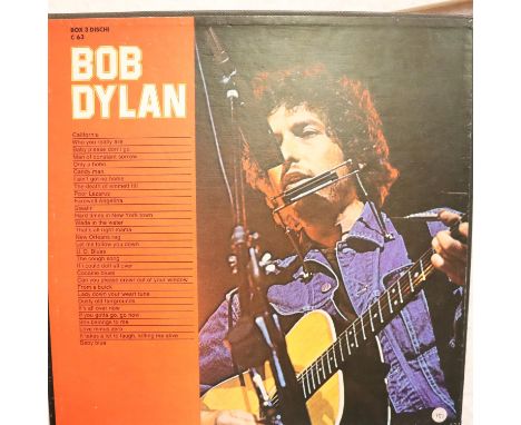 Bob Dylan Italian three LP box set. P&amp;P Group 1 (£14+VAT for the first lot and £1+VAT for subsequent lots) 