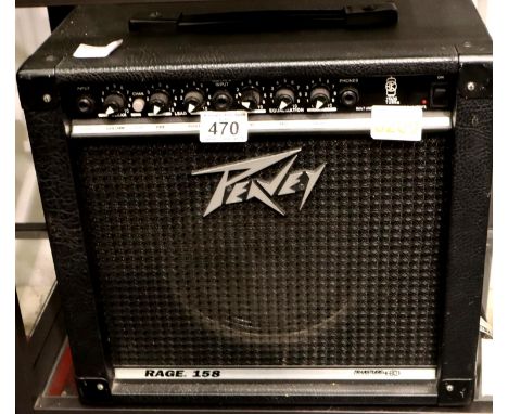 Peavey Rage 158 amplifier. Not available for in-house P&P, contact Paul O'Hea at Mailboxes on 01925 659133Condition Report: A