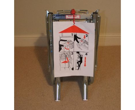 An X-IT mark II portable fire escape ladder with instructions 