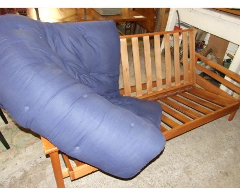 Pine Framed Futon Sofa / Bed