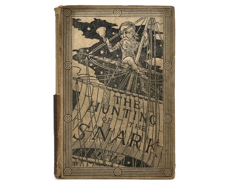 Carroll, Lewis, 1876, Hunting of the Snark, with 9 illustrations by Henry Holland, first edition, London: Macmillan and Co., 