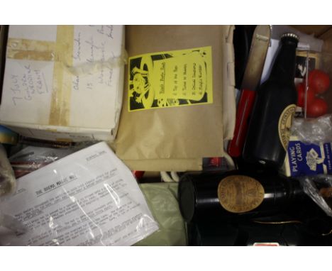 Collection of vintage magic tricks, to include “The Book of the Mind”, Al Koran's “Headline Switch Bag”, “Hidden Spring Chang
