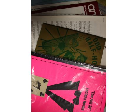 A quantity of magic related pamphlets, booklets etc lecture notes from well known magicians 