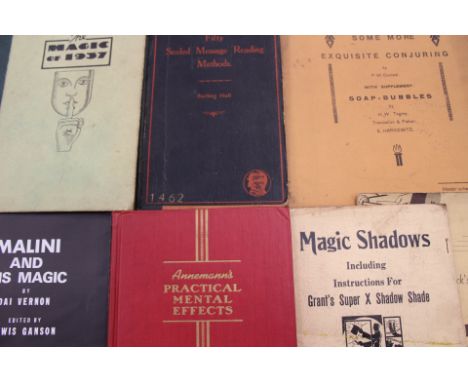 One box of books, magic related (approx 25)