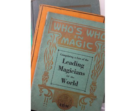 Tony Corinda, '13 Steps to Mentalism, Maskelyne and Looke by G.A. Jenness, signed copy, Laurence Glen 'The Magicians Road To 