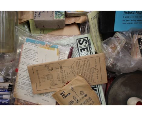Collection of vintage magic tricks, to include "Mental Image" by Dr Jaks, Stephen Tucker's "Hallucination" trick, Demon "Mone