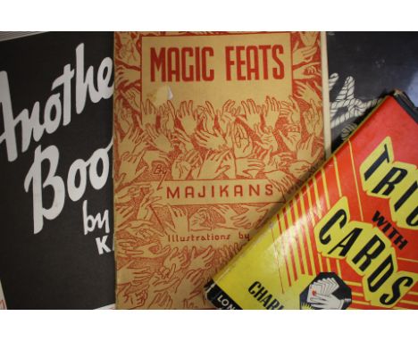 'Sorcar on Magic' P.C. Sorcar 1960 1st edition, another book by Karrell Fox, 'Magic - a reference guide'  E.J.Coleman, 'A Lif