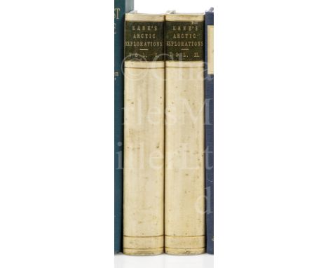 KANE, ELISHA KENT, ARCTIC EXPLORATIONS: THE SECOND GRINNELL EXPEDITION IN SEARCH OF SIR JOHN FRANKLIN 1853, '54, '55 two vol.