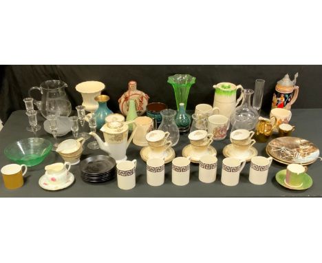 A Portmerion coffee service, designed by Susan Williams Ellis;  Noritake;  Commemorative;  Cloisonne;  glassware;  etc 