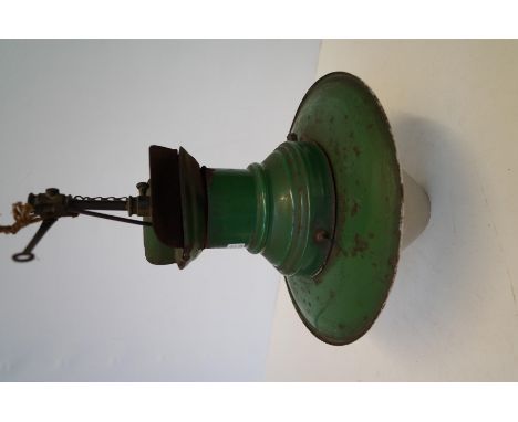 Early station lamp, glass AF