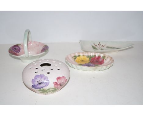 Four items of Radford pottery