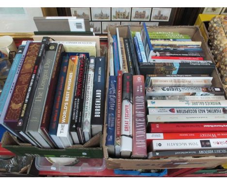 Books Many on Whisky, including Distillers, Scotch Missed, Chasing The Dram, Ian Buxton, The Glenlivet. Colditz, The Most Bea