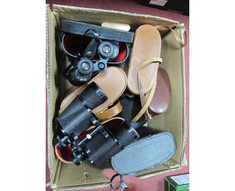 Binoculars - Super Zenith, Proloisirs, Tohyoh, Carl Zeiss, etc:- One Box.