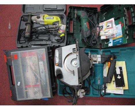 Tools - Bosch Sander, Black &amp; Decker and Ryobi drills, Makita jigsaw, Black &amp; Decker circular saw, (all untested sold