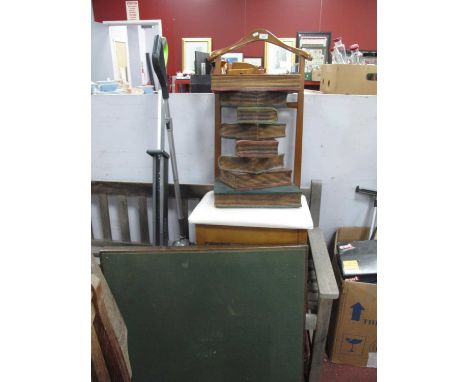 Valet Chair, Vono card table, book stand, (3)