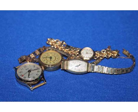 LOT OF QUARTZ WATCHESincluding rotary and sekonda, some missing straps (11)