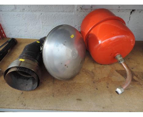Expansion Tank and Flue Pipe 