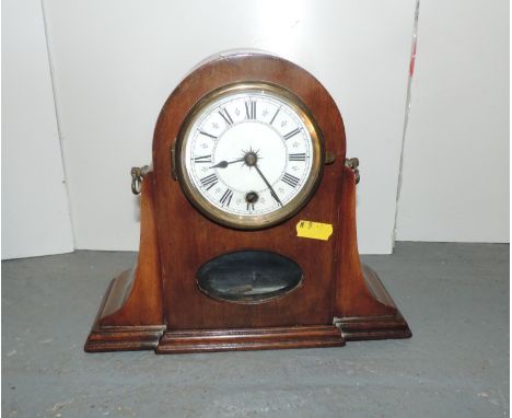 Mahogany Mantel Clock 