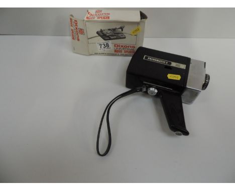 Movie Camera and Splicer 