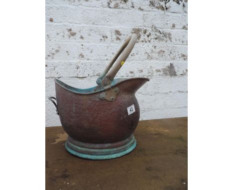 Helmet Coal Scuttle 