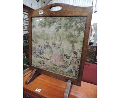 Oak Fire Screen 