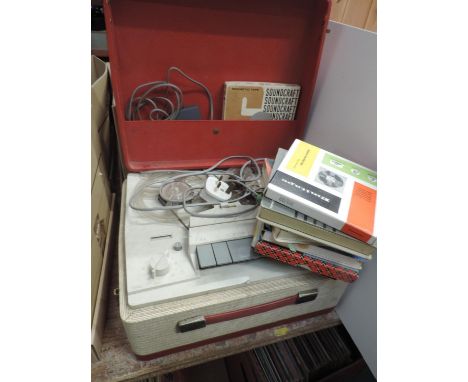Reel to Reel Tape Recorder and Tape 