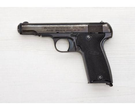 Erlaubnispflichtige Feuerwaffen (Militärische Ordonanzwaffen) - Zivile Waffen nach 1945 : Halbautomatische (Pistole) MAB Mode