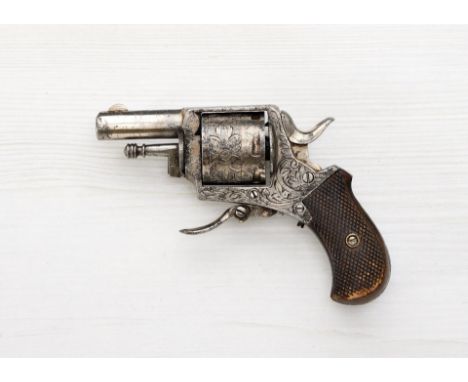 Erlaubnispflichtige Feuerwaffen (Militärische Ordonanzwaffen) - Zivile Waffen bis 1945 : Belgischer Bulldog Revolver Kaliber 