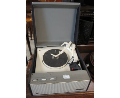 Garrard autoslim cased record player. 