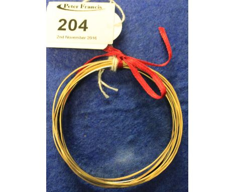 Eight yellow metal bangles, many stamped 9ct. CONDITION REPORT: Weight: 26.8g approximatelyOne bangle is marked 333.