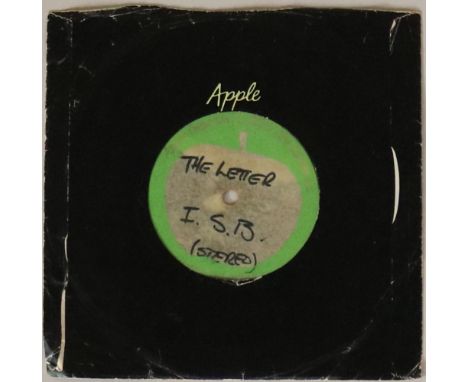 INCREDIBLE STRING BAND - THE LETTER - APPLE 7" ACETATE - Lovely track here produced by the all knowing Joe Boyd! Issued as a 