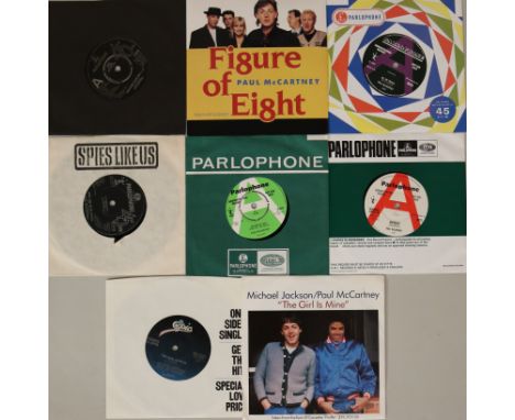PAUL MCCARTNEY - 7" DEMOS - As if 1 wasn't hard enough to find, how about these 8 x demonstration 45s from Sir Paul! Titles a