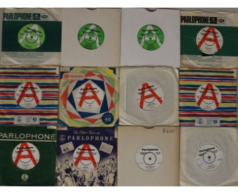 60s PARLOPHONE 7" DEMOS - Super collection of 46 x demonstration 45s. Artists/cat. numbers include Ron Goodwin (inc. 45-R 499
