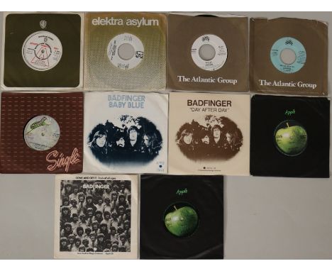 BADFINGER - 7" DEMOS/STOCK - Great bundle of 10 x 7" releases with overseas promos. Demos are Love Is Easy (K 16323 - VG+), L