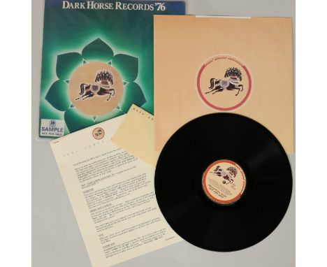 DARK HORSE RECORDS LPs - Mega selection of 4 x LPs. Releases are Various - Dark Horse Records '76 (promotional only release c
